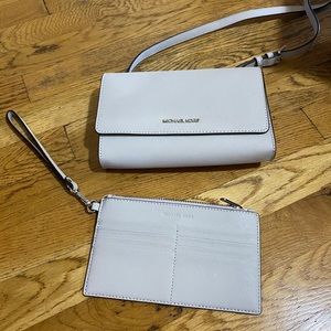 Grey Michael Kors crossbody